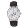 Wristwatches Women Casual White Watches Fashion Butterfly Watch Leather Band Analog Quartz Price