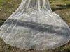 Bridal Veils Bride's Wedding Veil Headdress Heavy Industry Pearl Soft Net One Layer Fishtail Tail Accessories Velo De Novia