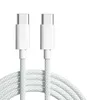 1m 3FT 2m 6FT 60W PD-Kabel für iPhone 15 Schnellladung USB C auf Typ C geflochtenes Kabel Ladekabel Schnellladekabel Datenkabel iPhone Samsung Xiaomi Huawe Telefon