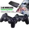 Portabla spelspelare M8 Videokonsoler 4K 24G Double Wireless 10000 Games 64G Retro Classic Gaming GamePads TV Family Controller för PS1GBAMD 231121