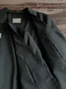 Erkek Suit Blazers Maison Style 2023 Yün Takım Minimalist MM6 Yapısal Çökmeyen Blazer ve Kadınların Gevşek Günlük Unisex Ceket 231121