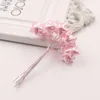 Fleurs décoratives 10 pcs/Lot fleur artificielle guirlande guirlande accessoires fait à la main matériel cheveux coiffure mariage mariée décoration plastique