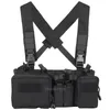 Hunting Jackets Army Shooting Vest Mag Pouches Carrier Adjustable Strap Tactical Chest Rig Bag Radio Harness Military Combat Pouch