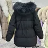 Damskie puch Parkas krótka puffer kurtka kobiet 90% kaczki w dół płaszcz ogromny prawdziwy szop z kapturem zima zagęszcza żeńska żeńska pióra parkas 231120