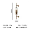 Wall Lamp El Hallway Classic Hanger Kitchen Waterproof Bedroom Garden Glass Light Indoor Lamparas Lights Decoration