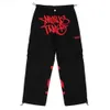 Pantaloni maschili y2k hip hop nuovi pantaloni cargo vintage sciolti streetwear multesca