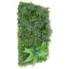 Decorative Flowers Simulated Green Wall Plants Artificial Leaves Hedge Panel Outdoor Decoration Peanut Fake Panels Plastic For Indoor