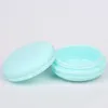 10 g 034 Unzen Leere nachfüllbare Macaron-Reise-Kosmetik-Probenbehälter aus Kunststoff mit Schraubverschluss Glastopf Make-up Gesichtscreme Lippenbalsam Augensha Ehdj