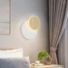 Wall Lamp Nordic LED Round Square Sconce For Living Room Backwall Bedroom Bedside Study Hallway Interior Lighting Fixtures