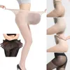 Women Socks Pantyhose Plus Size Ultra ElasticTights Stockings Weight Control Body Shaper 30D Stocking Tights Sexy Underwear