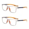 Lunettes de soleil 2 pièces lunettes de lecture femmes hommes TR90 Sport presbytie lunettes printemps jambe lumière bleue lunettes 0 à 4.0 rétro Gafas
