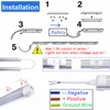 DC/AC 9-36V LED LED LED T8 18W V W kształcie zintegrowane 12V 36V LED Oświetlenie 3000K 4000K 6000k 24 V Fluorescencyjne żarówki Crestechchen