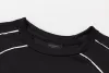 2024 Мужские футболки-поло с круглым вырезом, летняя одежда в полярном стиле с вышивкой и принтом из уличного чистого хлопка f1e5