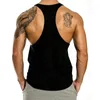 Camisetas sin mangas para hombre Camiseta sin mangas para hombre Gym Stringer Singlets Ropa de fitness Entrenamiento Camisa sin mangas de algodón Camiseta interior de verano Chaleco masculino 230421