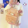 Школьные сумки, плюшевый рюкзак с милым медведем, игрушка в виде мультяшного животного, мягкая сумка через плечо, подарок на день рождения для девочек