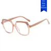 Zonnebril Anti Blauw Licht Computer Bril Damesmode Optische Brillen Polygon Brillen Frames Dames Veiligheidsbril