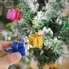 Noel Süslemeleri 606pcs Mini Noel Köpük Hediyeler Kutu Süsleri Navidad Partisi Malzemeleri için Ağaç Asma Sergileri 231120