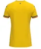 2023 2024 Rumänien Soccer Jerseys Home Away 23 24 Alexandru Cicaldau Ianis Hagi Dennis Man Marin Football Shirts Maillots Camiseta de Futbol Kids Uniforms
