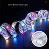 Strings Fashion Home Colorful LED String Lights Christmas Ribbon Tree DIY Decoration Bow Copper Line Light Gifts