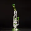 Personnalisation en nid d'abeille bong narguilé pipe bang en verre borosilicaté vortex bang Gravity Hookah Elf Bardab rig attrape-cendres brûleur à mazout conduites d'eau barboteur Bongs