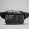 Nieuwe lu yoga Camouflage heuptas officiële modellen dames sportheuptas outdoor messenger chest 1L Inhoud met merklogo