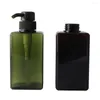 Garrafas de armazenamento 4pcs 100/150/250/280/450ml Travel Press Pression Bottle Dispenser Liquid Cosmetics Shampoo Sinitizador de mão