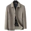 Men's Wool Blends BATMO 2023 arrival winter 85 white goose down liner wool jackets men male thick warm coat 2256 231120