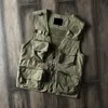 Men's Vests Mens Summer Outdoor Work Fishing Travel Po with Pockets Mesh Jacket Breathable Lightweight Casual 230420