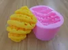 Baking Moulds Pineapple Mold Silicone Soap Sugar Craft Tools Chocolate Bakeware Fruit Molds Handmade Thailand Rubber PRZY