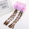 Hair Accessories Children's Braids Hairpin Wig Braid Princess Cartoon Clip Girl's Headdress Flower For Party