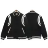 Giacche da uomo Rhude Giacca college da uomo Y2k Giacca da baseball americana Letterman Cappotto da donna disponibile 613 810