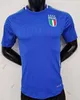 Italien Soccer Jerseys Italia 2023 2024 125th Anniversary Maglie Da Calcio Verratti Chiesa Gnonto Football Shirt Lorenzo Pinamonti Politano Grifo Fans Player