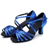 Sandals Kids Dance Shoes High Quality Arrival Girls Sandals Children Ballroom Tango Salsa Latin Dance Low Heel Shoes 230421