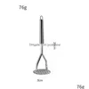 Frutas vegetais ferramentas sublimação imprensa lama ferramenta batata abacate purê pressionado masher abacates aço inoxidável cozinha accesso drop deli dhczf