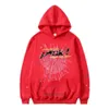 Sp5der 555 Spider Hoodie Designer Hoodie Damen Pullover Rosa Spider Hoodie Rot Young Thug Hoodies Herren Damen Hoodie Gesticktes Spinnennetz 2612