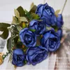 Декоративные цветы искусственное шелковое пиони цветочное свадебное букет ручной