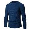 Pulls pour hommes tricotant des sweats à capuche de couleur unie sweat à capuche baggy sweat-shirt tout-match vintage pulls coréens confort vêtements de sport décontractés pull