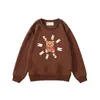 Projektanci Kid Blushirts M Designer Mander Mander Mash Modna Moda jesienna Zimowa Zimowa Sweter dla Baby Boys Girl