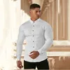 Herren Casual Shirts Mode Langarm Solide Super Slim Fit Male Social Business Kleid Marke Fitness Sportbekleidung 230420