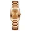 Armbanduhren 2024 Binbond N321 Gold Uhr Frauen Uhren Damen Kreative Stahl Damen Armband Weibliche Wasserdichte Uhr Relogio