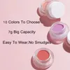 Blush KeyKey Blush Soft Shimmering Matte Powder Face Makeup Natural Brightening Highlight Nude Makeup Cream 231120