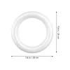 Decorative Flowers DIY Foam Wreath Craft Unfinished Circle Ring Christmas Painting Wedding Party Flower Garland Decor