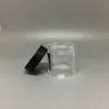 10 g ml rund plastkräm tom burk kosmetisk behållare prov burk display fodral kosmetisk förpackning 10 ml mini plastflaska ejslt