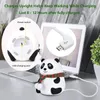 Nachtlichten USB LED LICHT Oplaadbare Panda Lamp Room Decoratie Desceratie Bureau Veiligheid Silicone Baby Slaapkamer Leuke cadeau voor kinderen