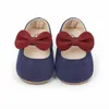 Eerste Walkers Bowknot Rubber Soled Female Baby Shoes Princess Toddler Girl