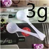 Spoons Professional White Plastic 1G 3G 5G Scoops/Spoons For Food/Milk/Washing Powder/Medicine Measuring W0144 Drop Delivery Home Ga Dhbvt