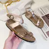 Sandaler 2023 Summer Women Fashion Women's Platform Shoes Casual Clip Toe Sexig Buckle Strap Solid