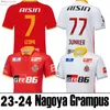 2023 2024 Nagoya Grampus J1 League Soccer Jerseys M.Castro Junker Inagaki Haruya Nagai 23/24 Home Red Away White Football Shirts Aldult Uniformen