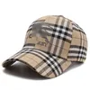 Cappello Berretti da baseball Designer Lusso Donna Casquette Cappelli Uomo sole Moda Luxurys Cofano lettera classica banda hip hop Plaid casual Versatile Viaggio Sport all'aria aperta