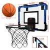 Sports Toys Basket Basketball Balls dla chłopców dziewczęta 3 lata Składany obręcz Rzuć na zewnątrz mecze wewnętrzne 230421